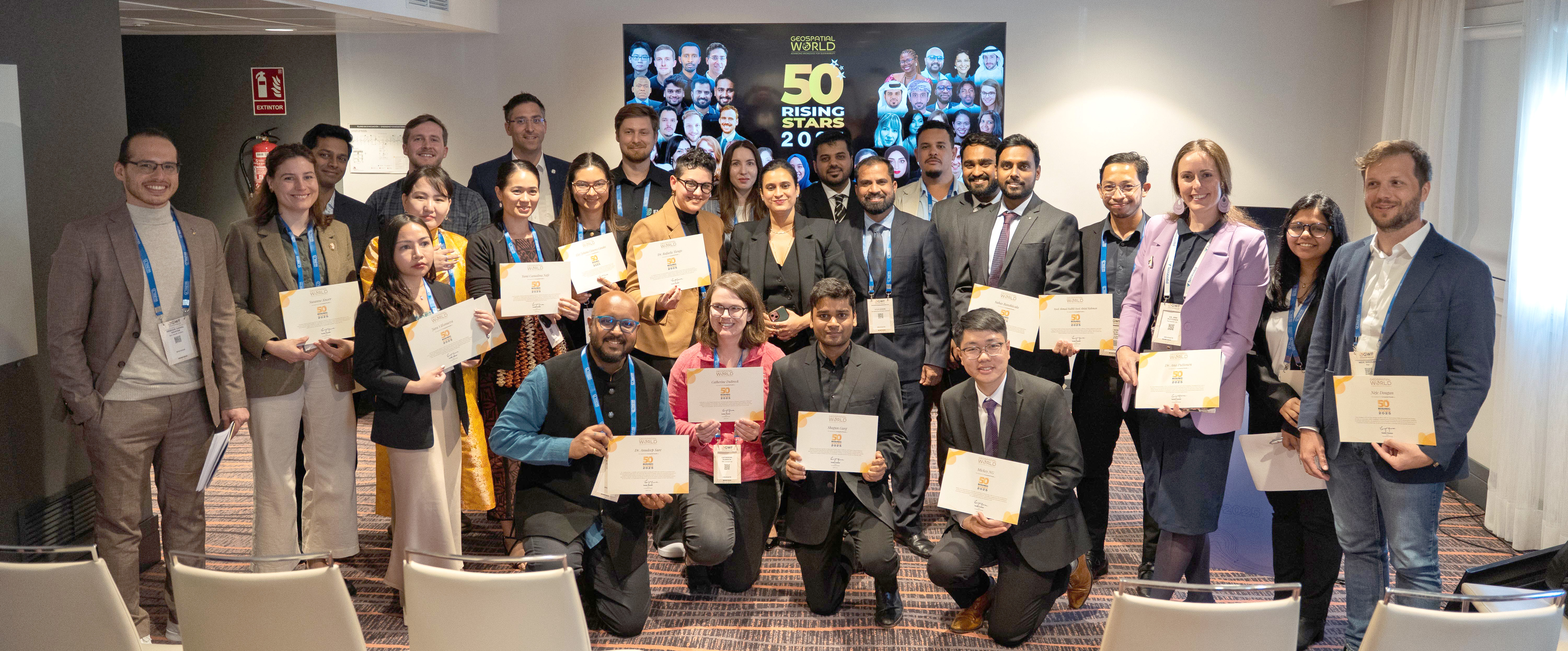 Shagun Garg at the Geospatial World Forum